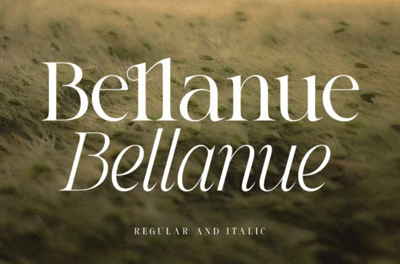Bellanue: Elevating Design with Elegant Serif Typography