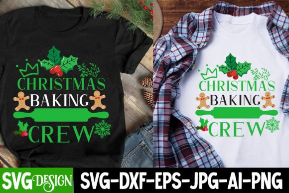 Christmas Baking Crew SVG: Festive DIY Designs