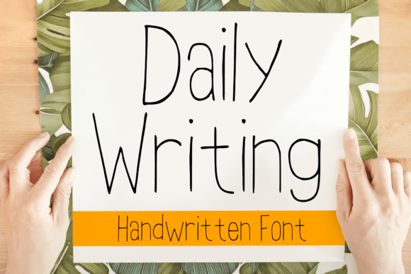 Daily Writing: Evaluating a Versatile Handwritten Font for Creative Projects