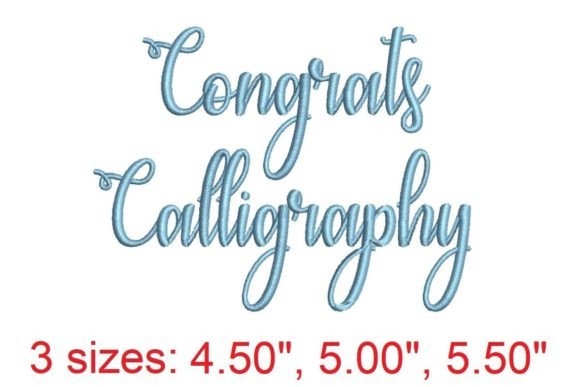 Elevate Personalization: The Strategic Value of Congrats Calligraphy Embroidery Font in Modern Design