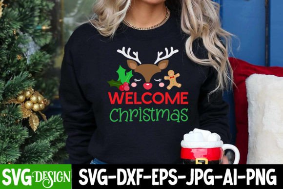 Elevate Your Holiday Crafts with Welcome Christmas SVG Designs