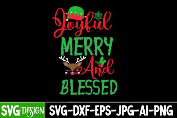 Evaluating the Joyful Merry and Blessed SVG Design for Modern Holiday Crafting