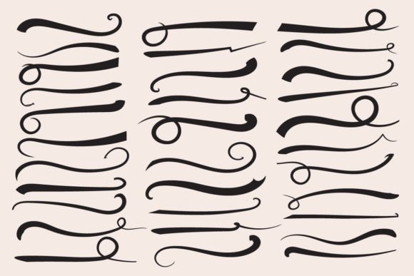 Mastering Text Tails Swoosh Retro Typography Swash for Professional Design Impact