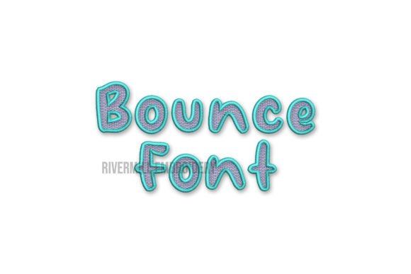Mastering the Playful Precision of 2 Bounce Embroidery Font