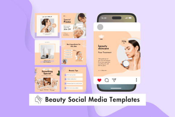 Maximize Engagement with Professional Beauty Social Media Templates